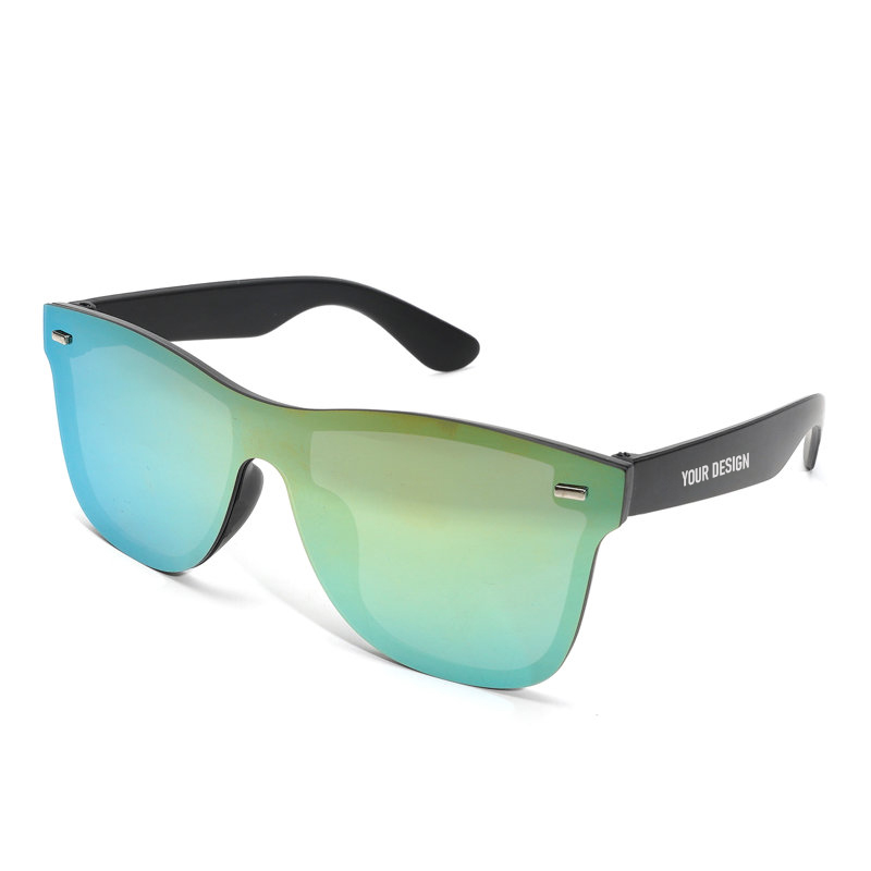 Wide Frame Polarized Sunglasses