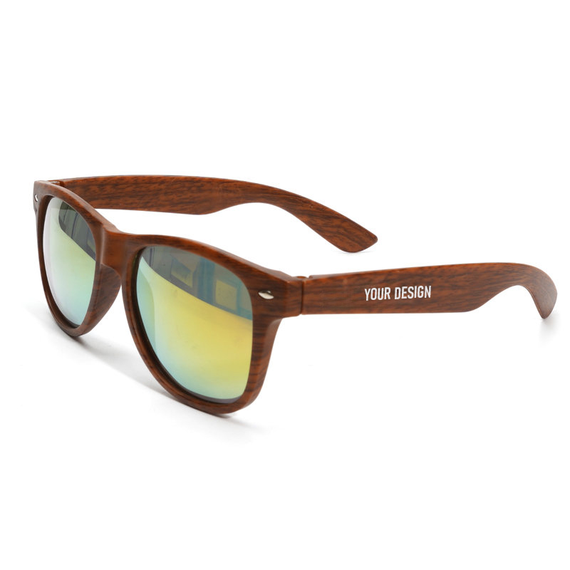 Wood Grain Sunglasses