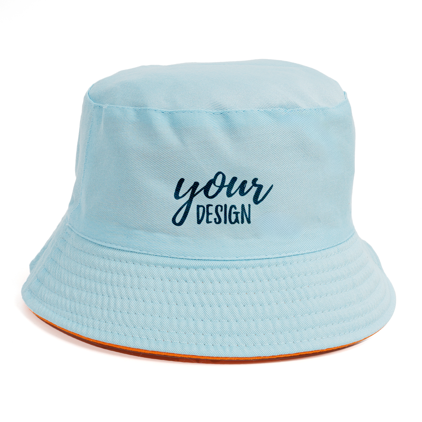 Solid Reversible Travel Bucket Hat