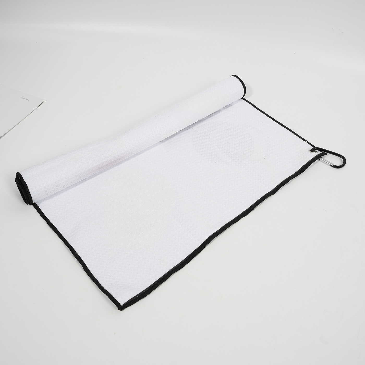 Golf Towel With Carabiner Clip2