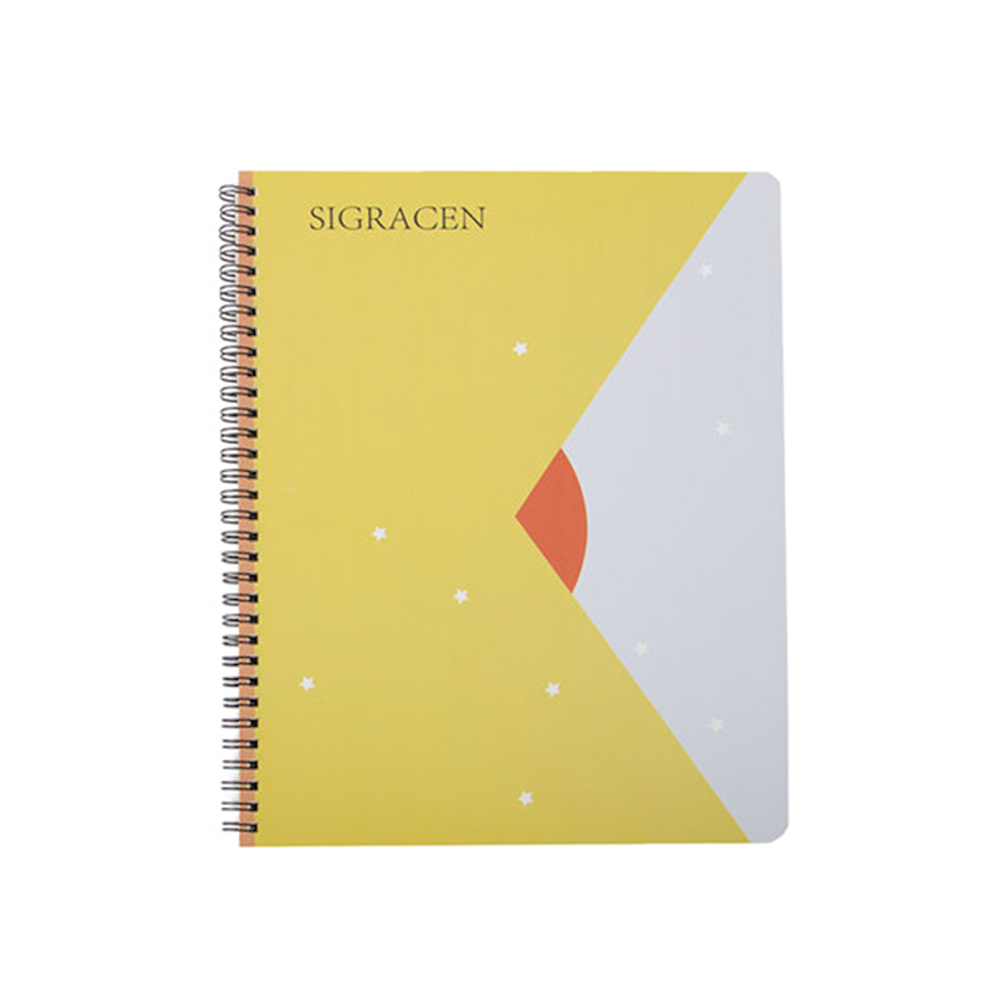 Large Hardcover Spiral Notebook