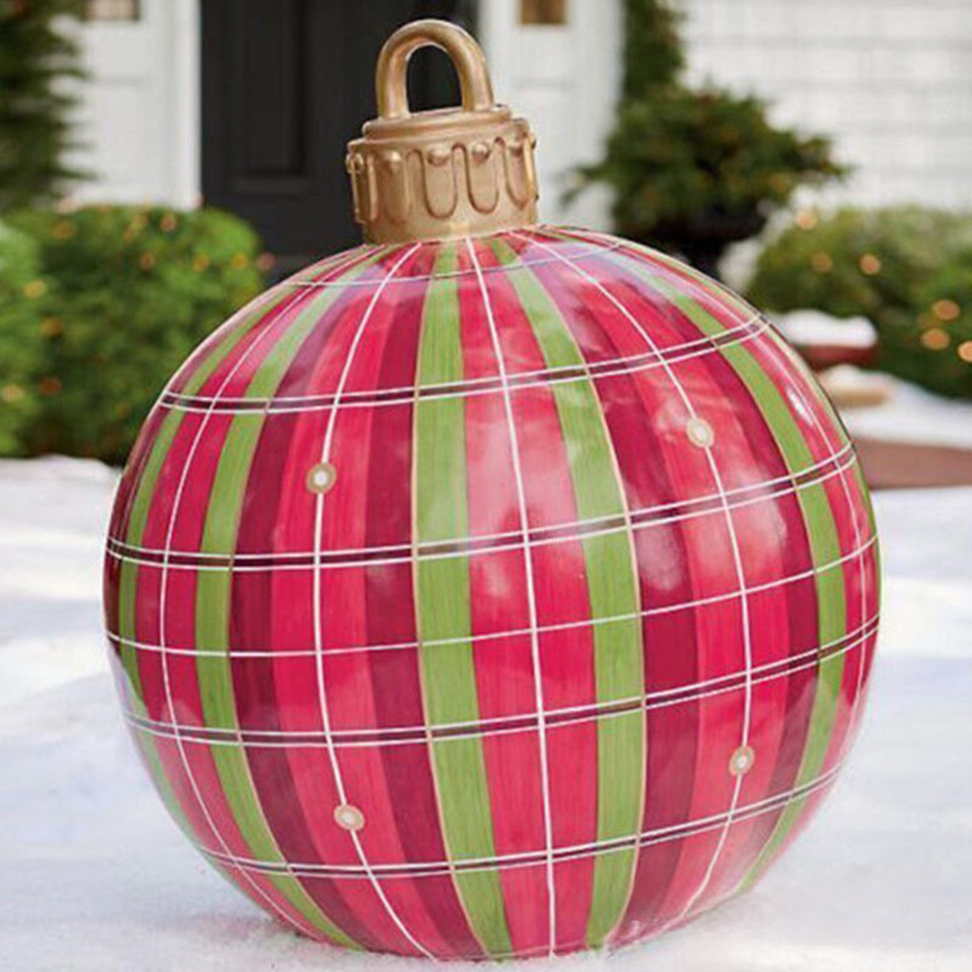 Inflatable Decorated Christmas Ball1