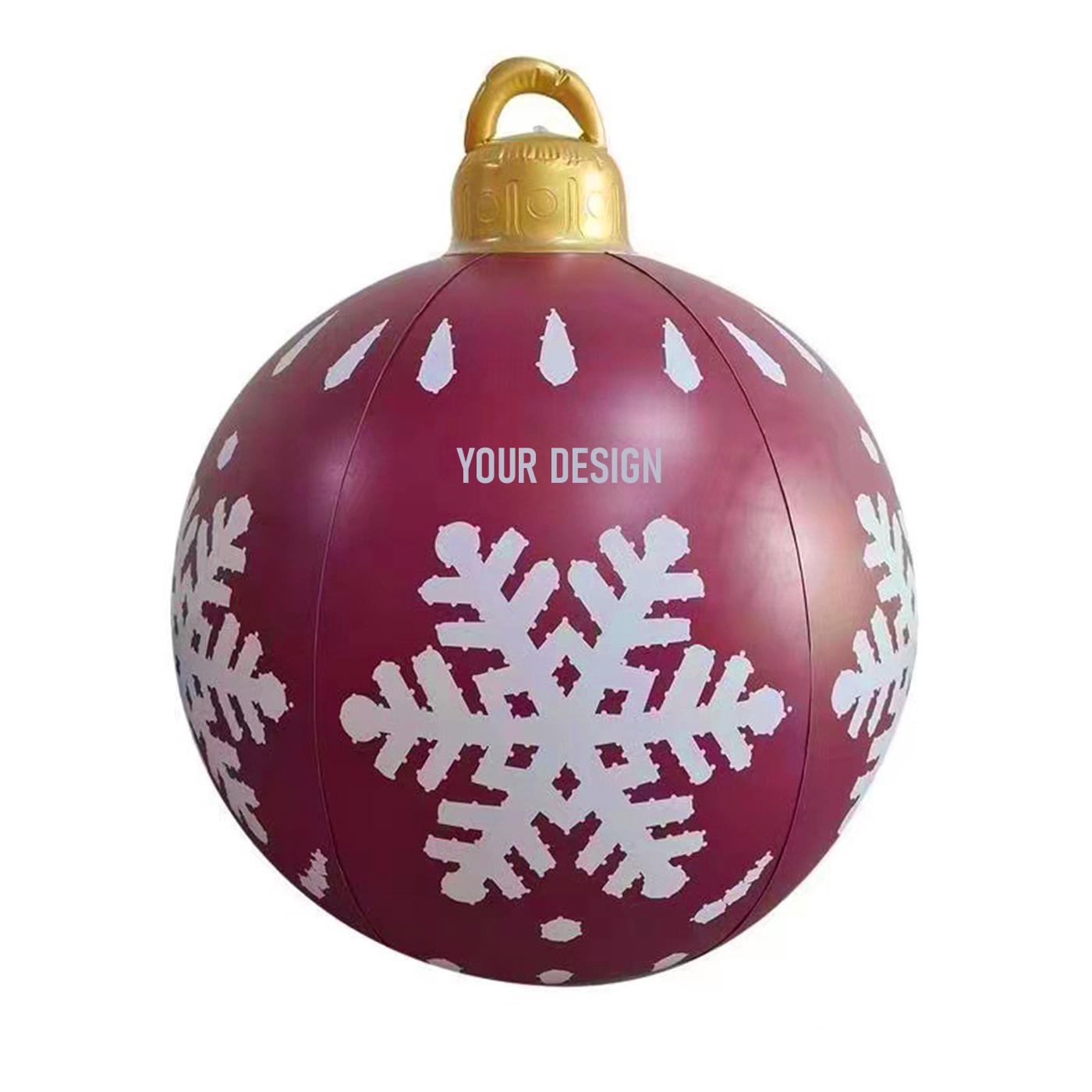 Aufblasbarer Weihnachtsball