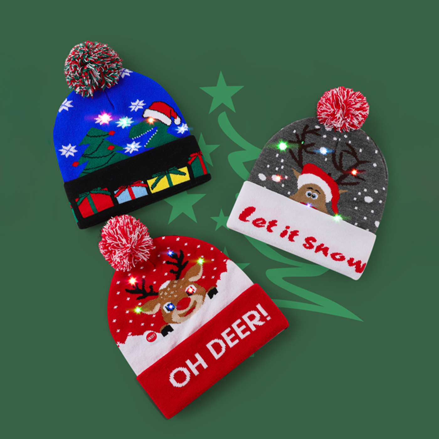 Custom Beanie With Light1