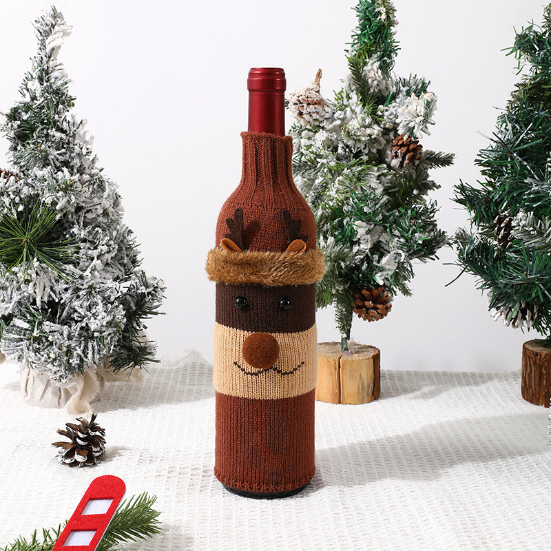 Knit Wine Bottle Sleeve1