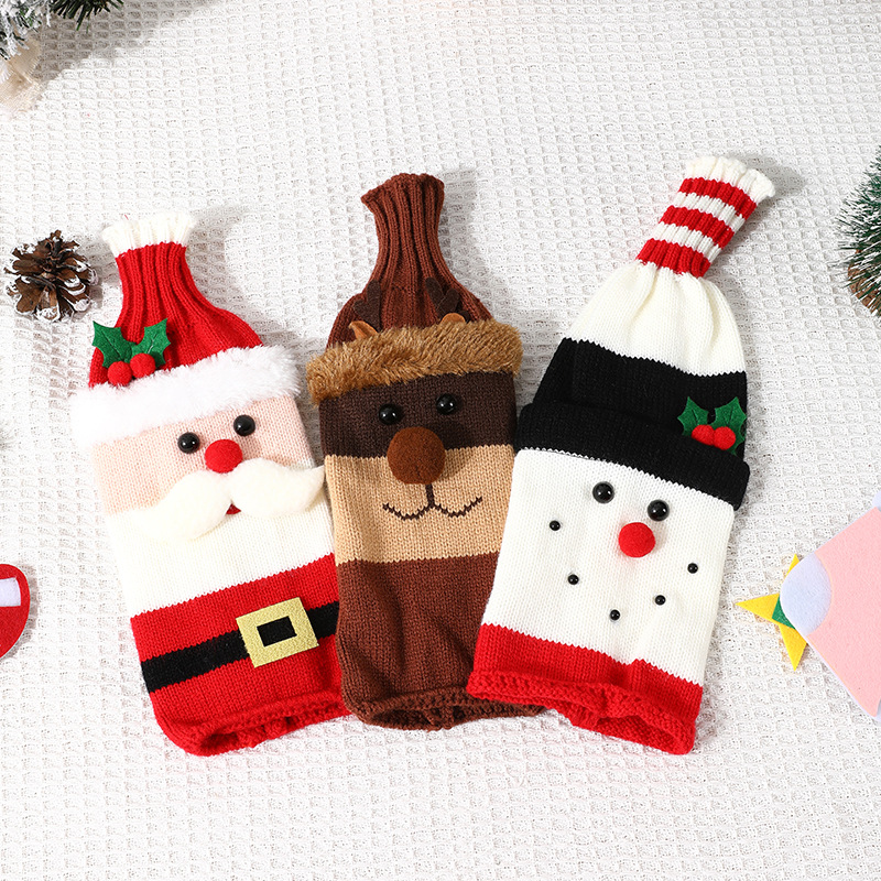 Knit Wine Bottle Sleeve2