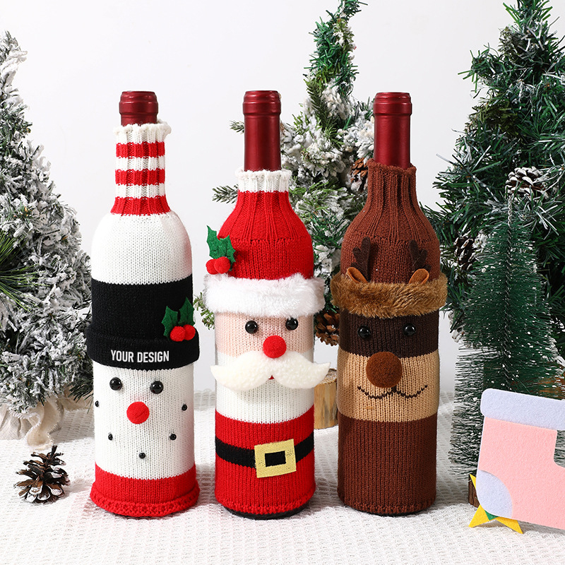 Weinflaschenhülle, Weihnachten