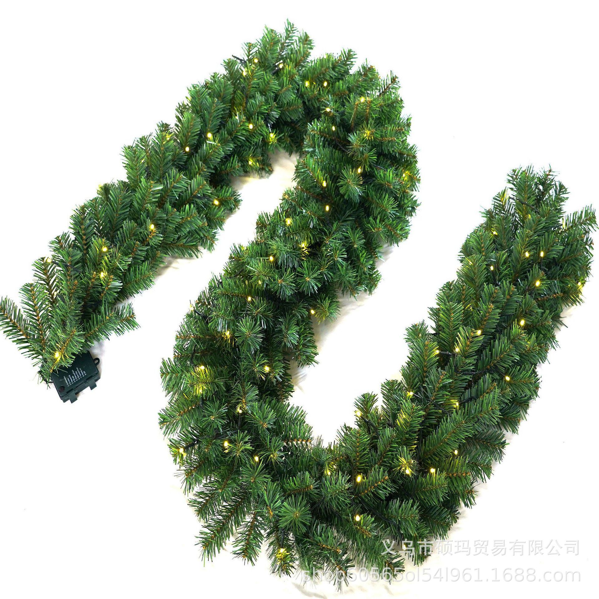 Christmas Rattan Garland 1
