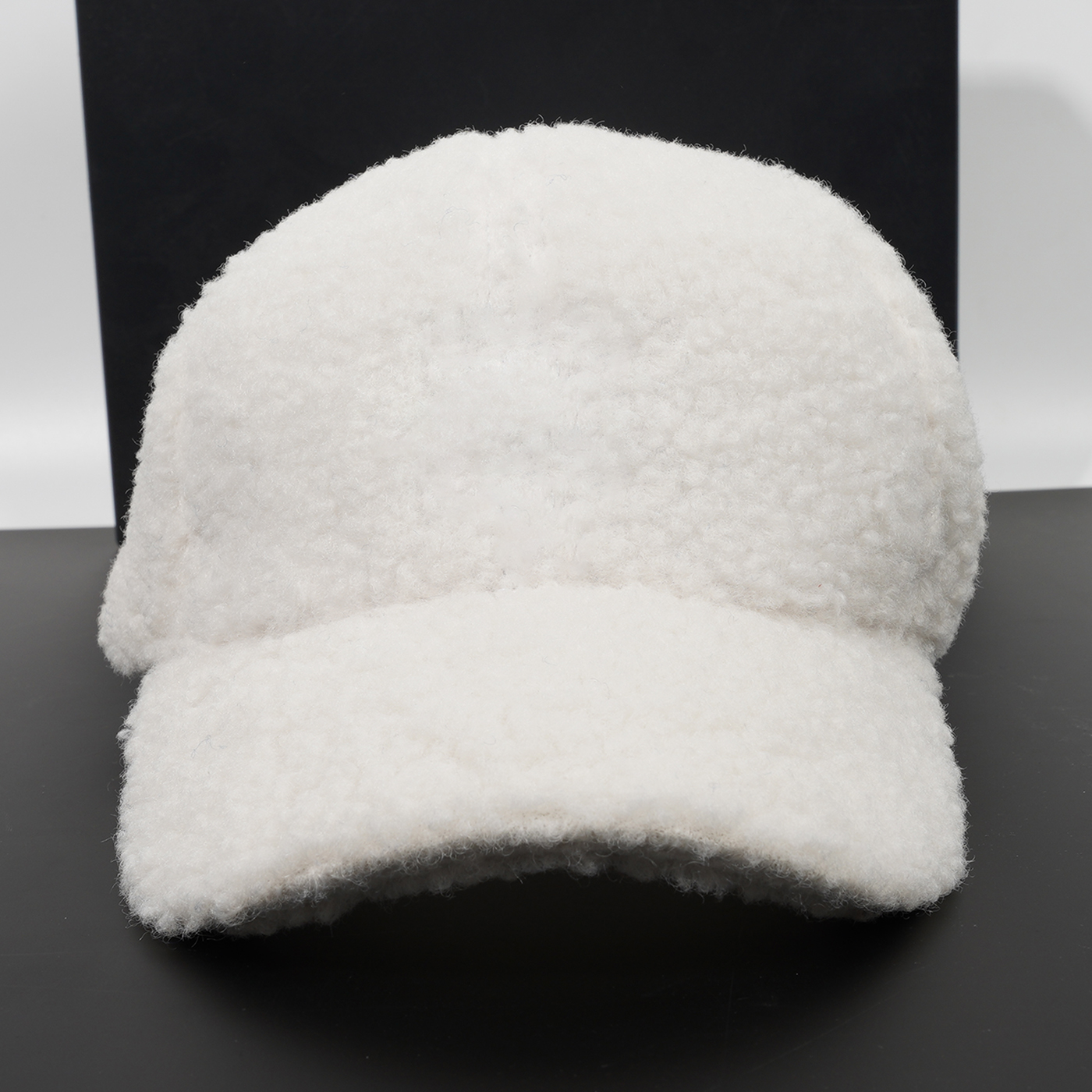 Personalized Lamb Wool Baseball Cap3