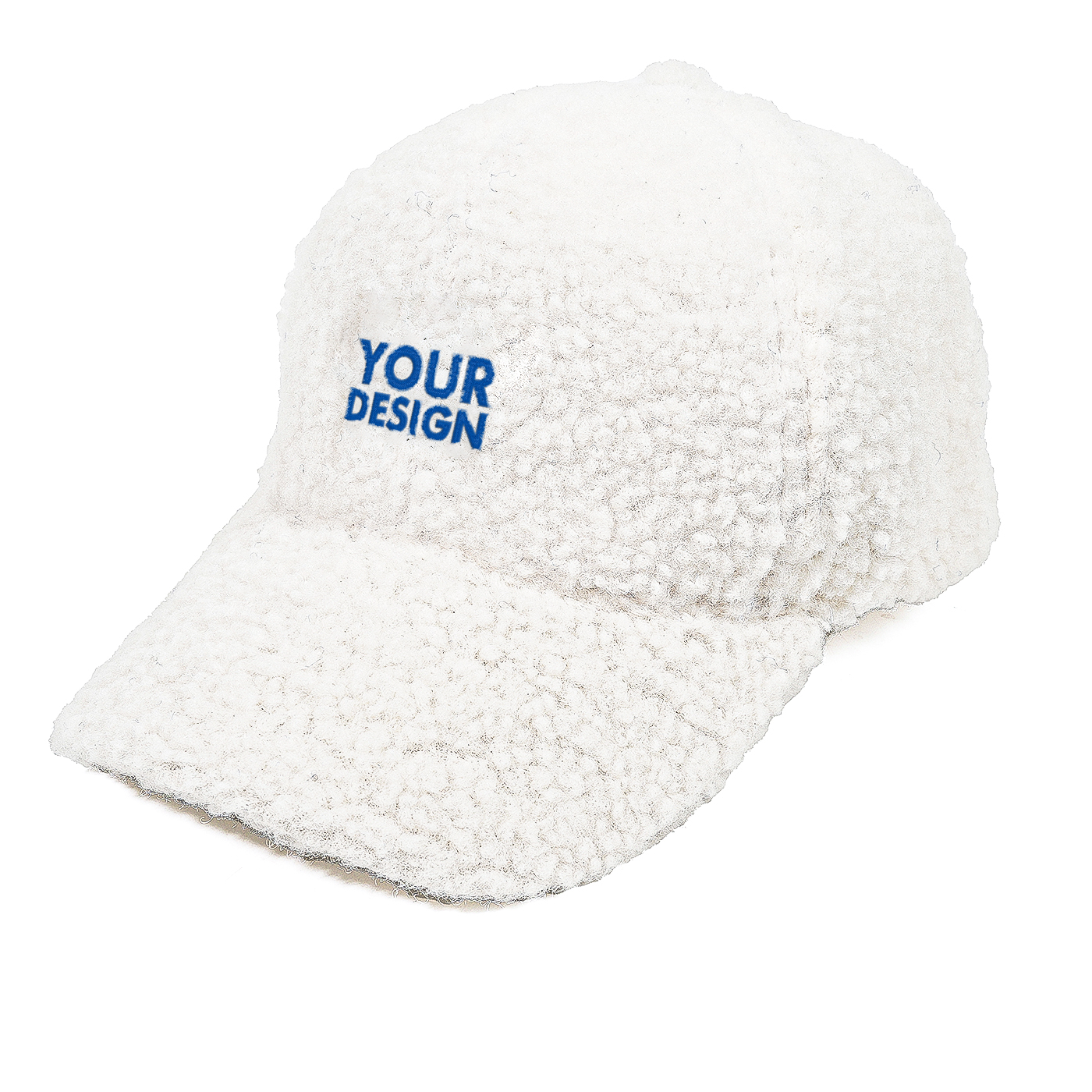 Personalized Lamb Wool Baseball Cap