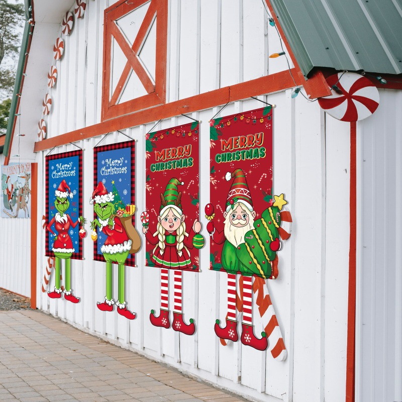 Christmas Decoration Flags 2