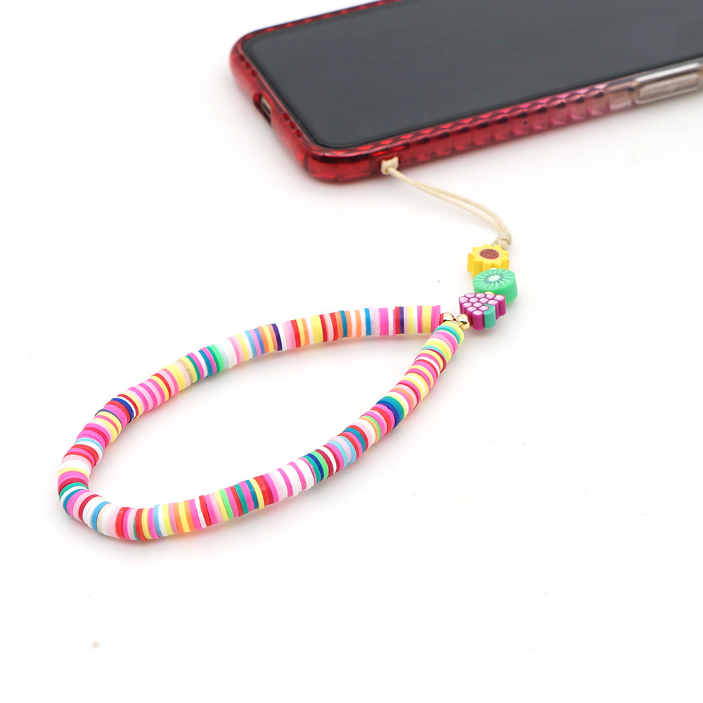 Beaded Mobile Phone Charm2