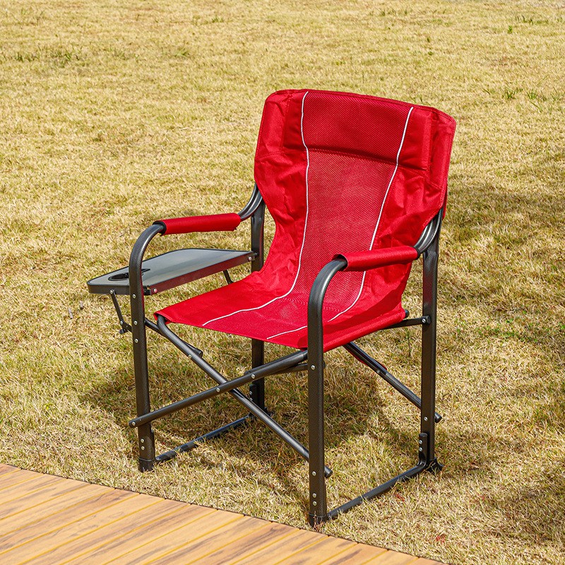 Camping Chair With Side Table Bottle Holder4