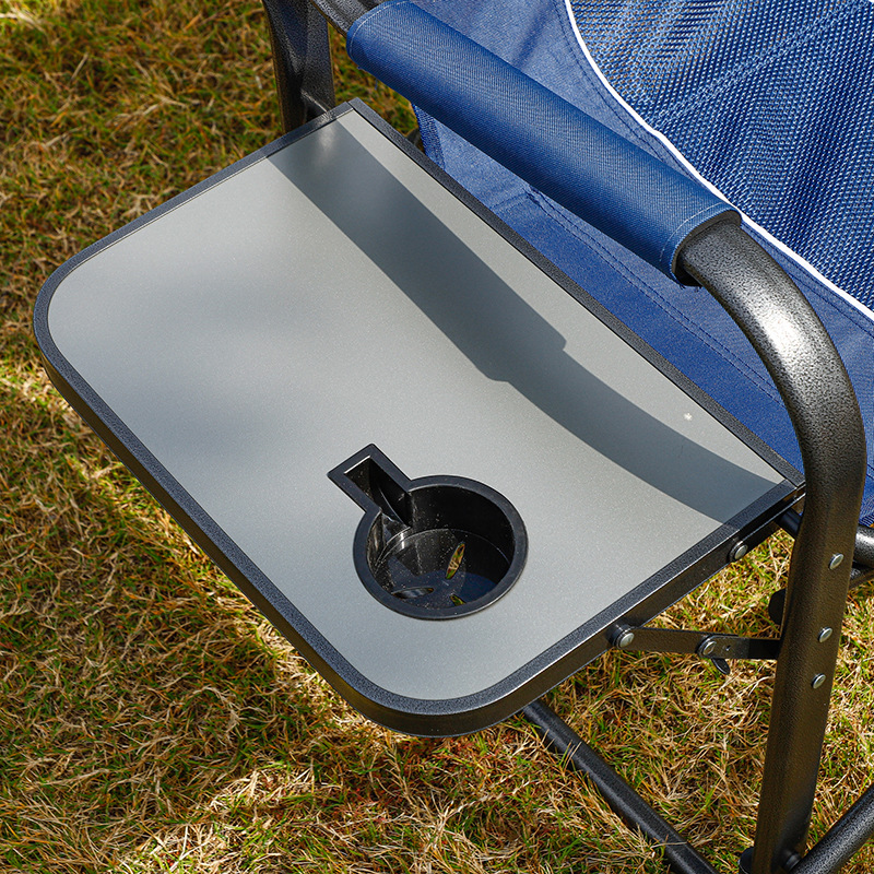 Camping Chair With Side Table Bottle Holder2