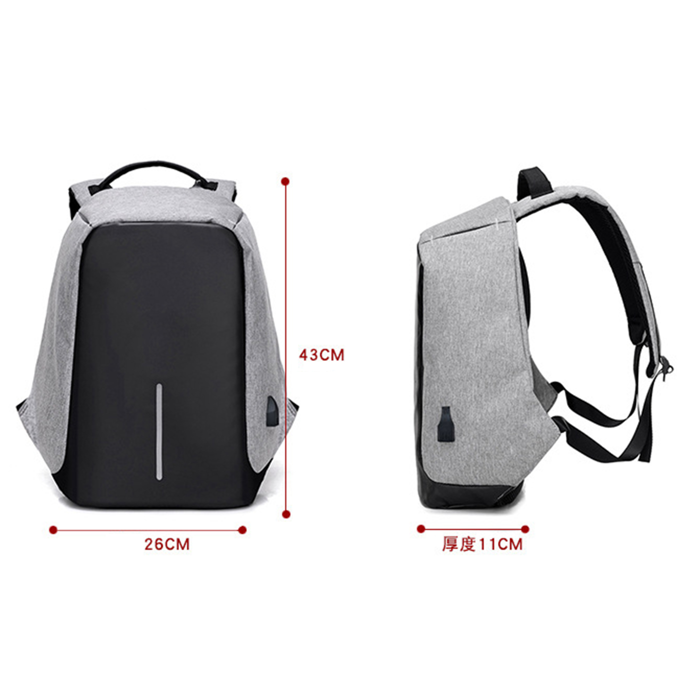 Travel Backpack With Usb Charging Port3