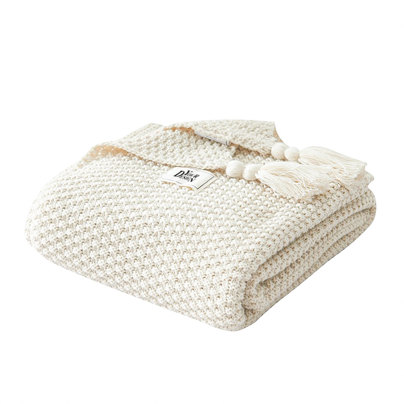 Gestrickte Decke
