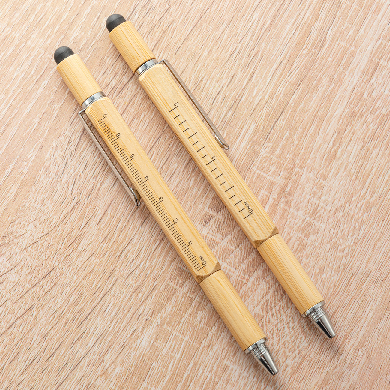 Multifunctional Bamboo Tool Ballpoint Pen1