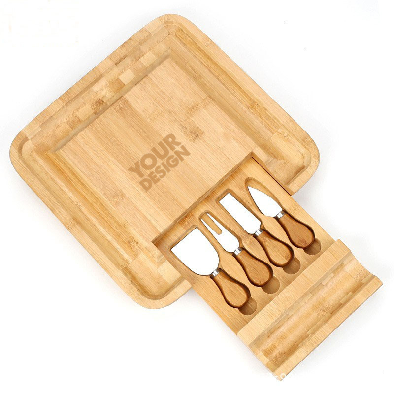 Bamboo Charcuterie Board Set