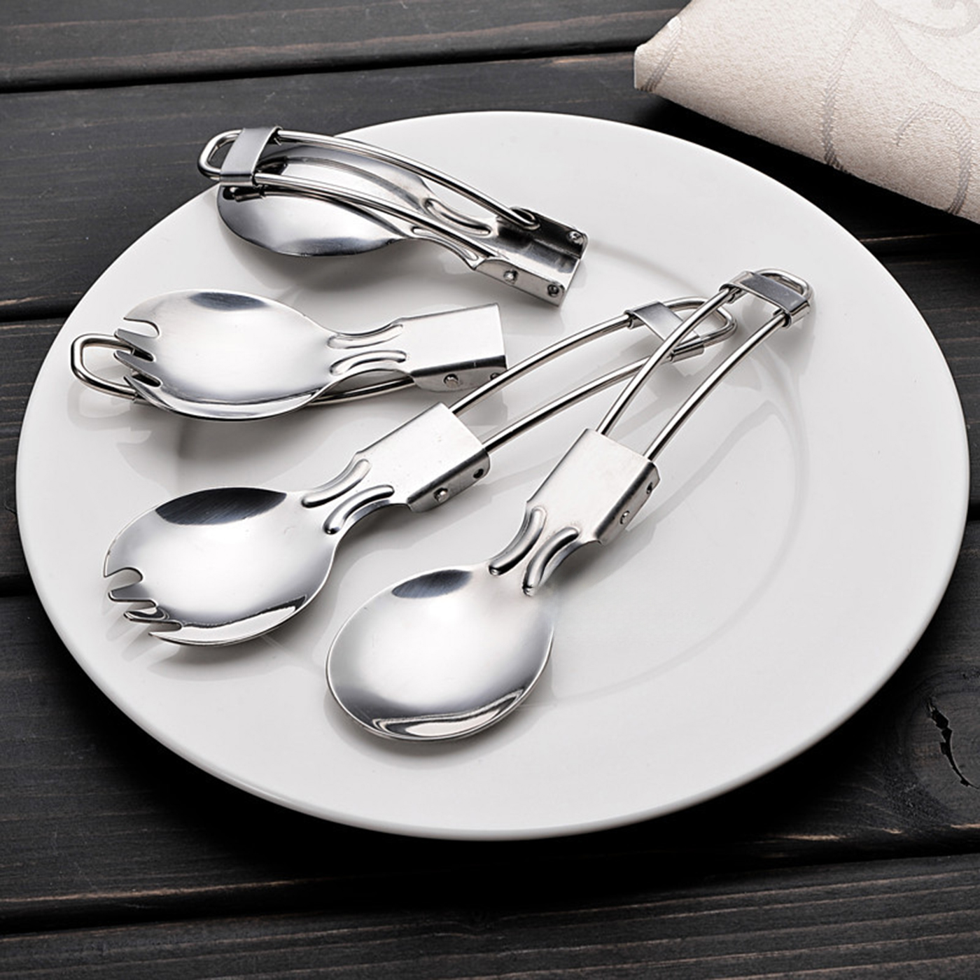 5 PCS Camping Cutlery Set1