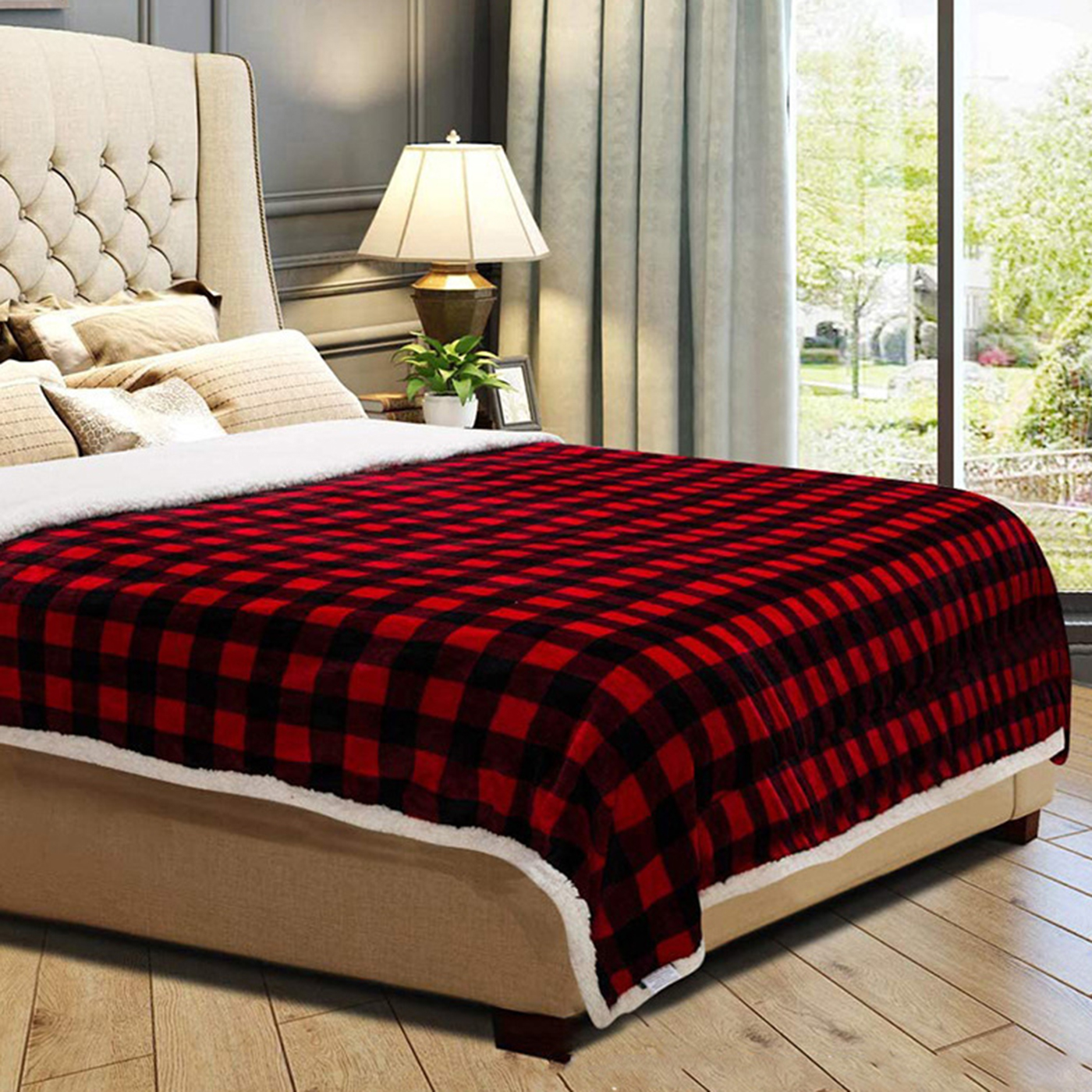 Custom Double Layer Flannel Blanket3