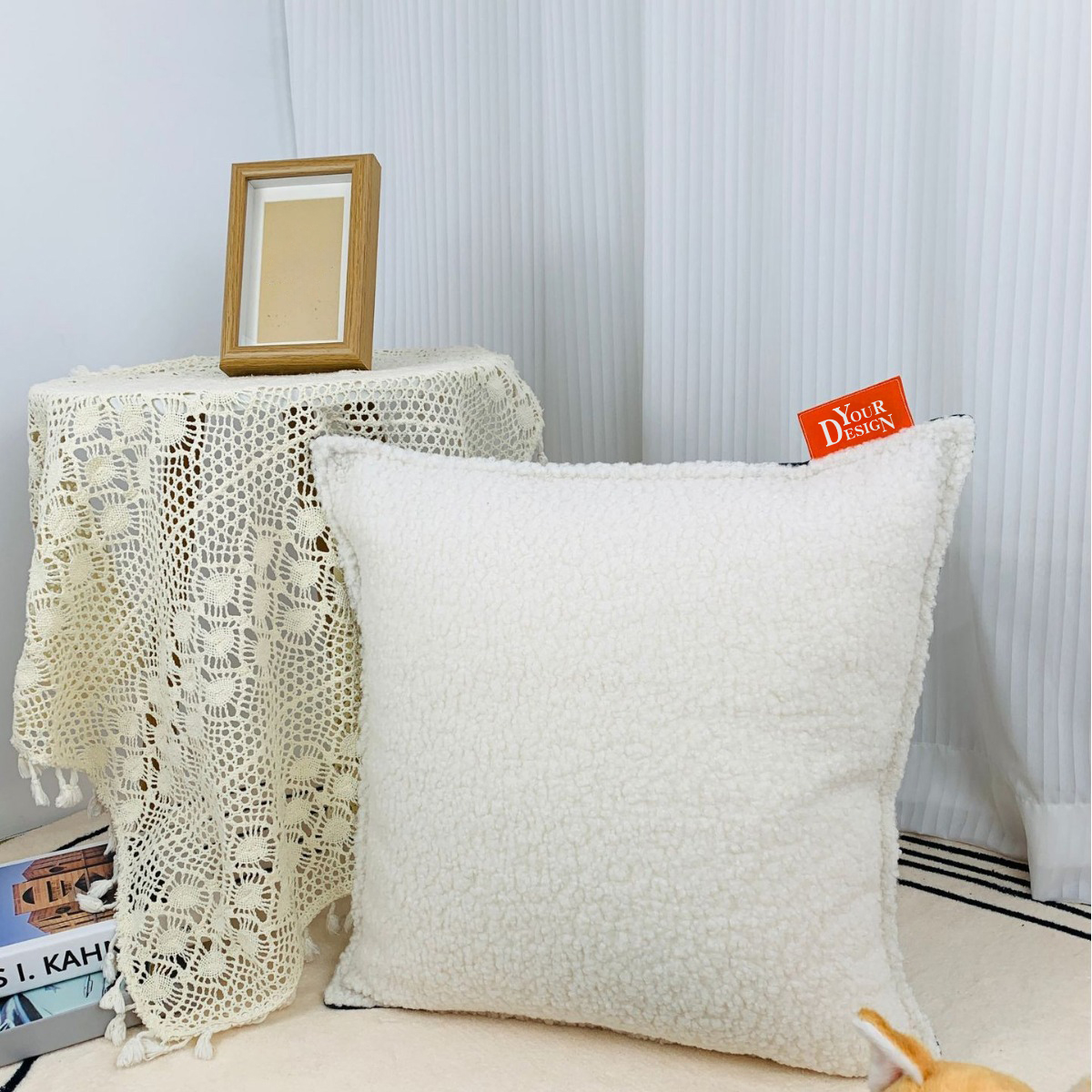 USB Heated Throw Pillow