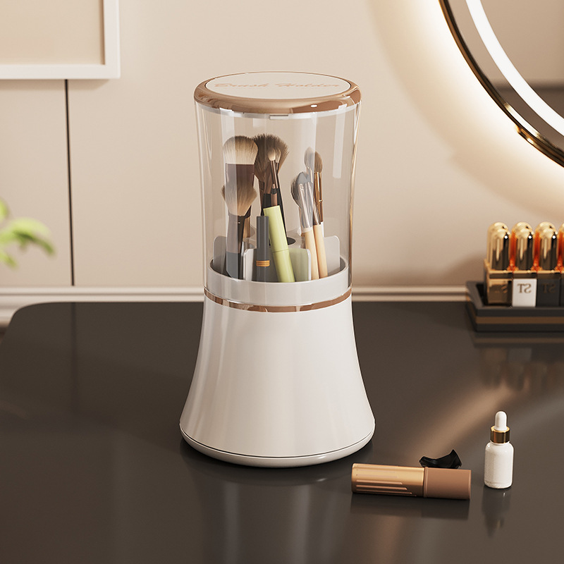 Rotating Makeup Brush Holder1