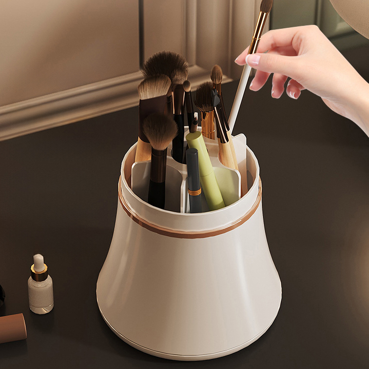 Rotating Makeup Brush Holder2