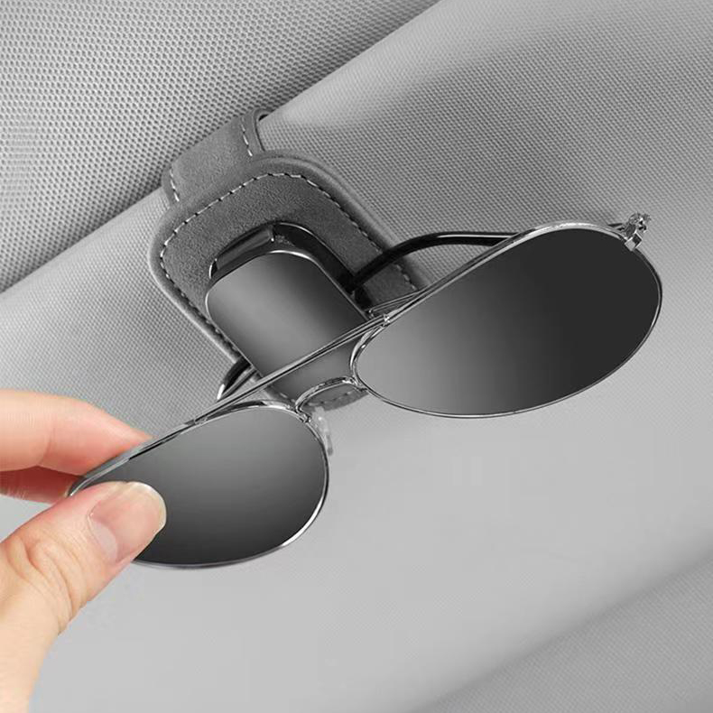 Promotional Car Visor Sunglass Holder2