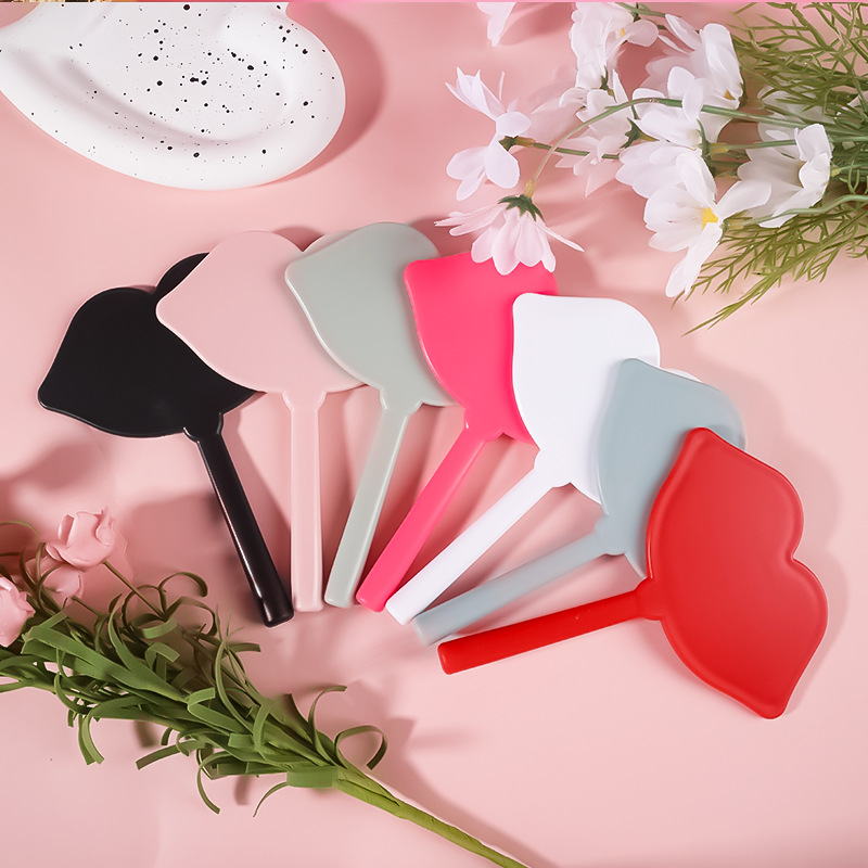  Lip Shaped Hand Mirror 1