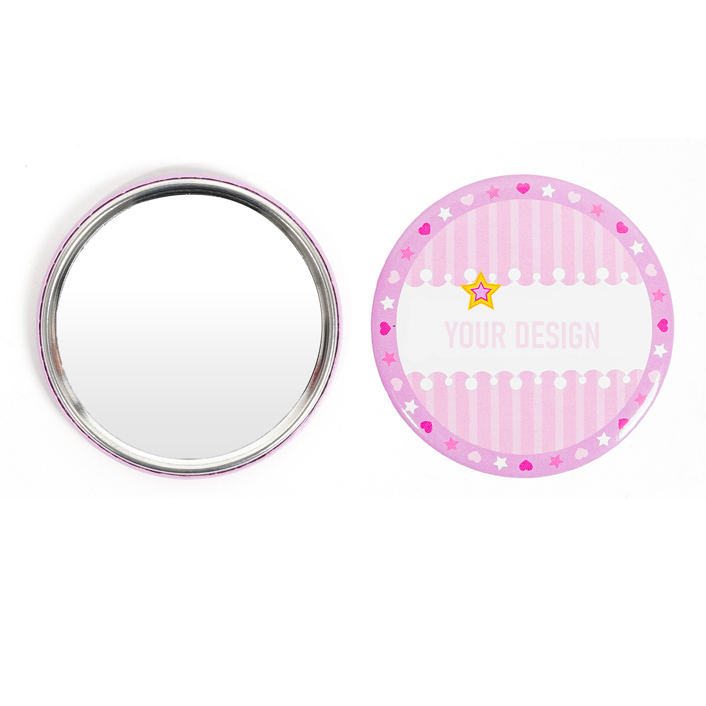 Custom Portable Pocket Mirror