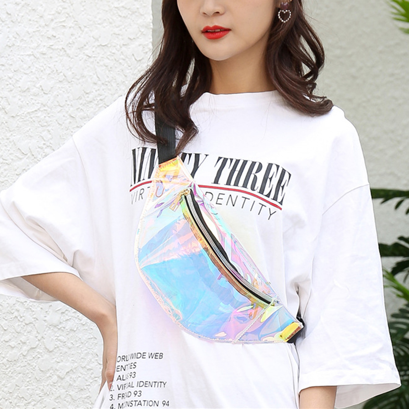 Fashion Iridescent Waist Bag4