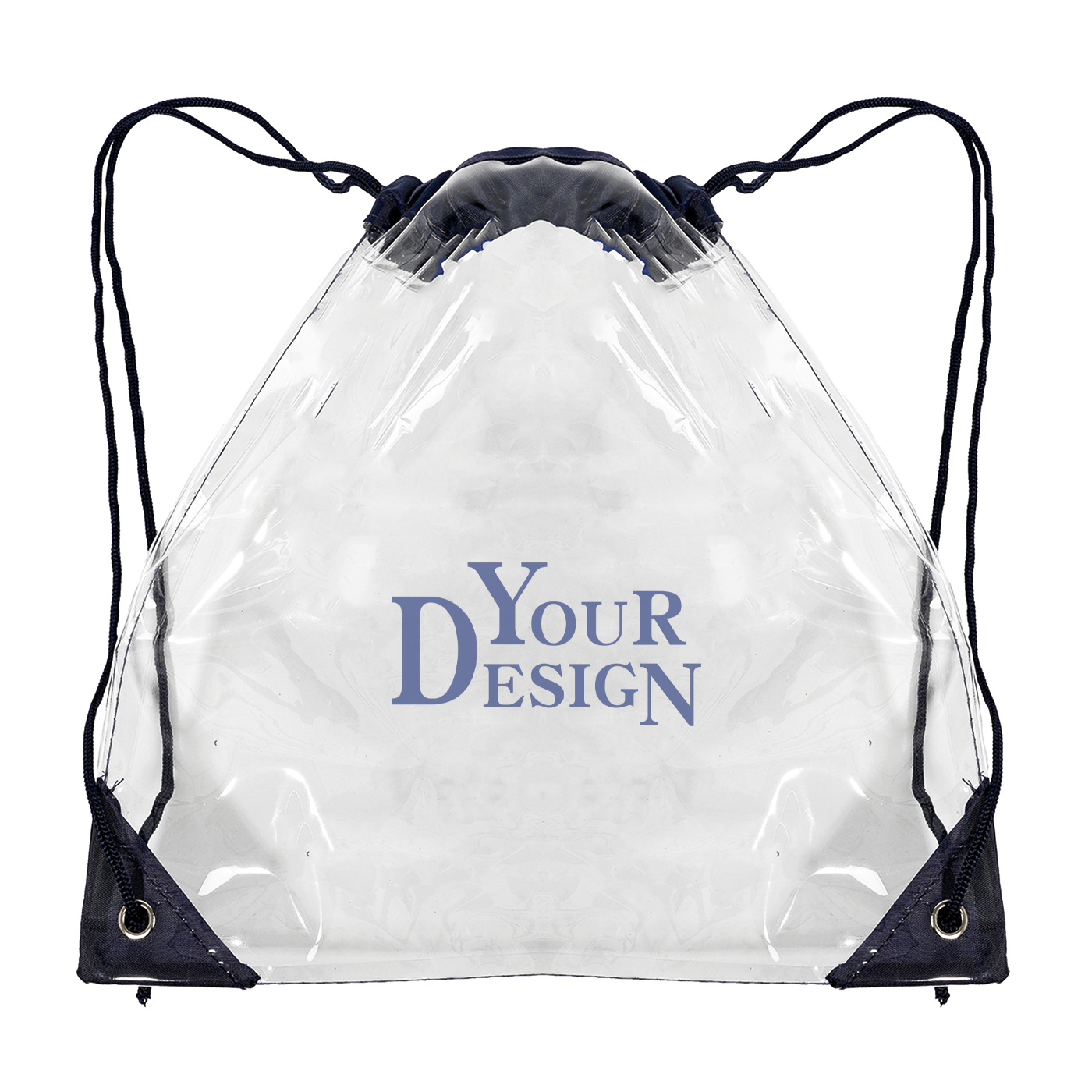 Waterproof Clear Drawstring Bag