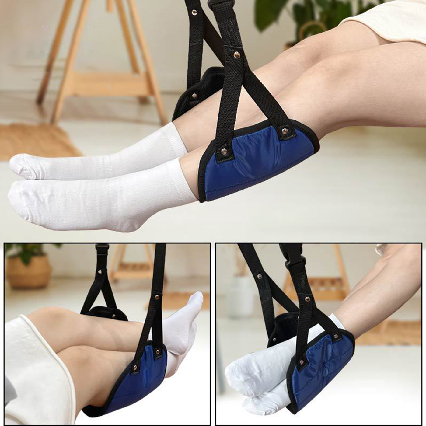 Travel-friendly Airplane Footrest 2