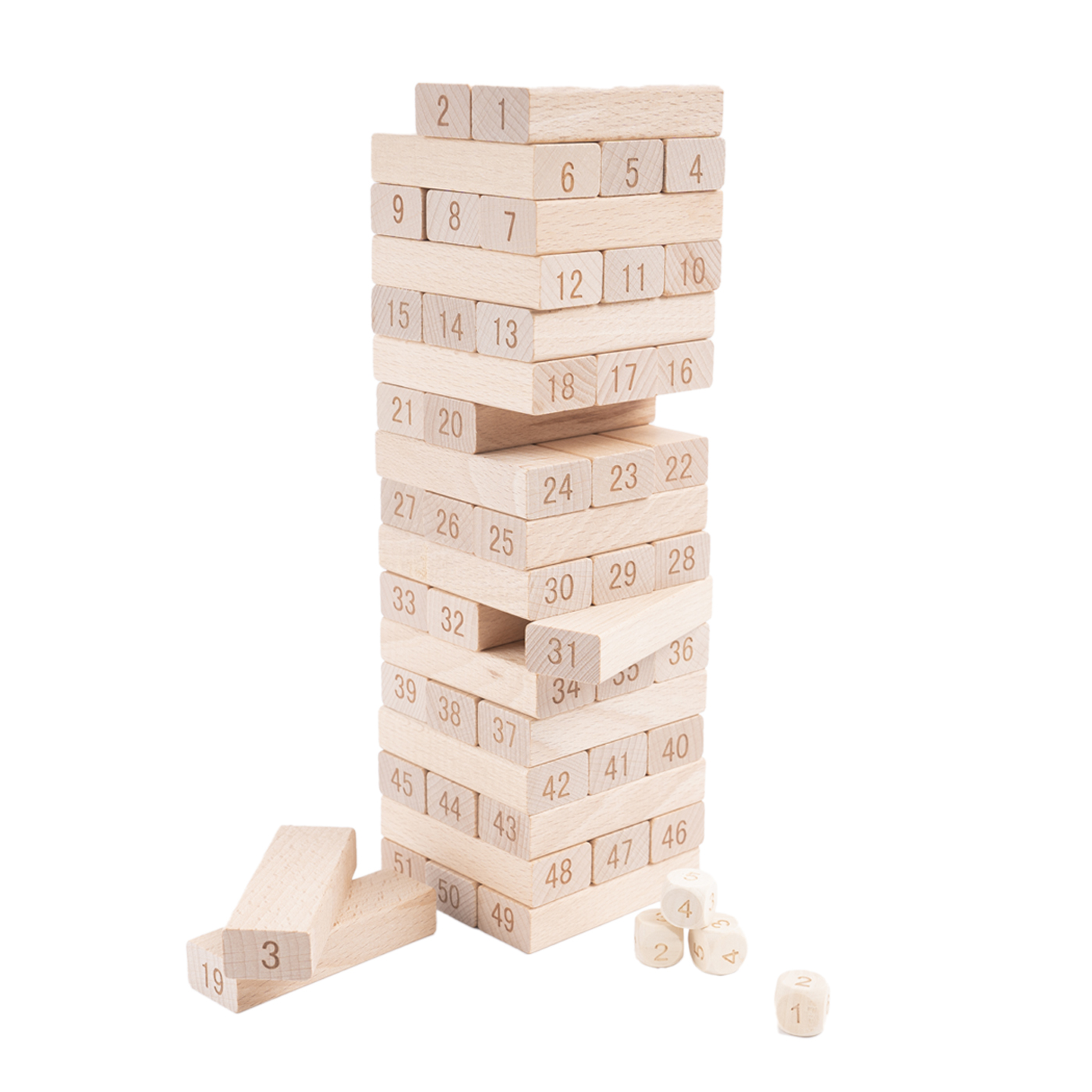Taumelturm, Holz