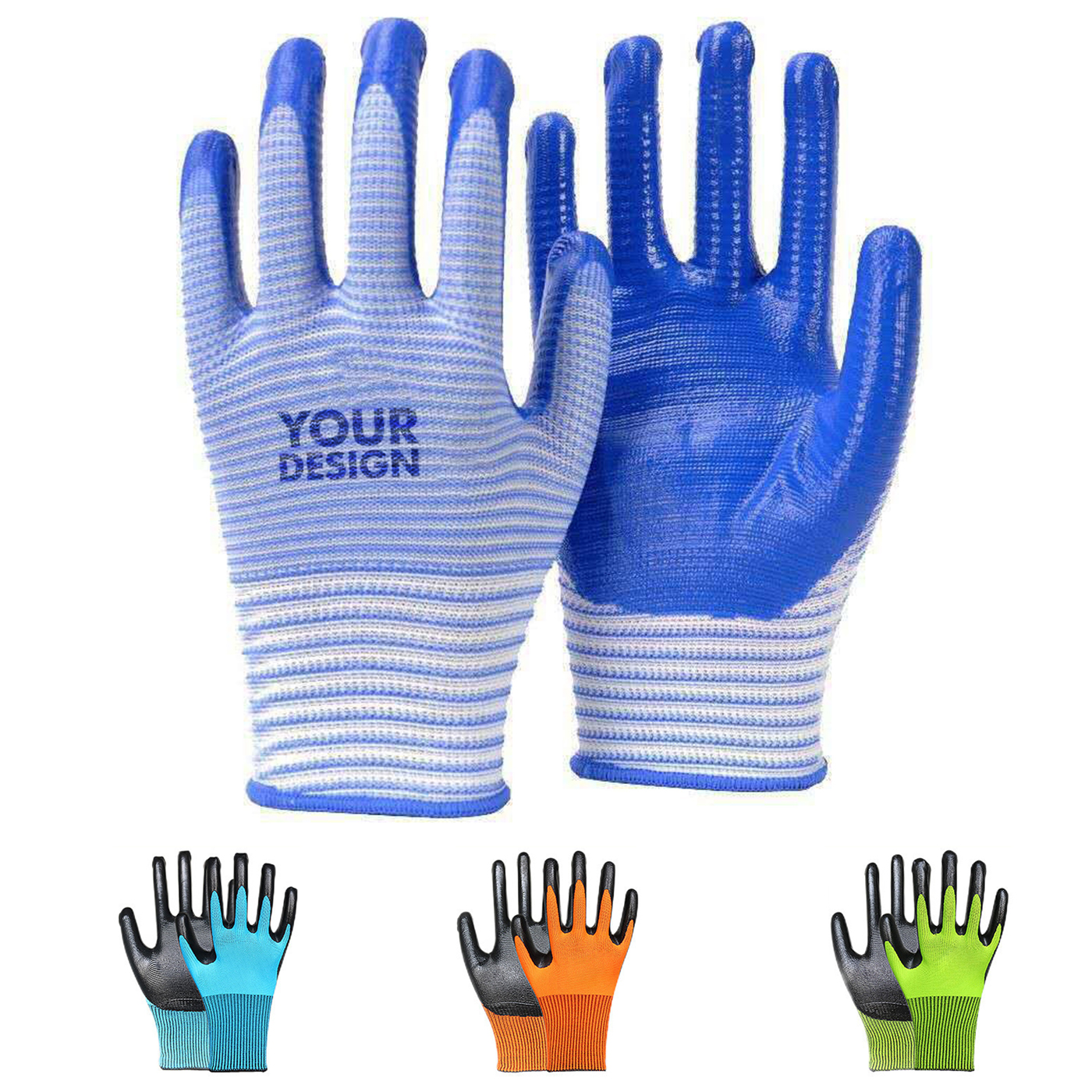 Latex Coated Working Gloves
