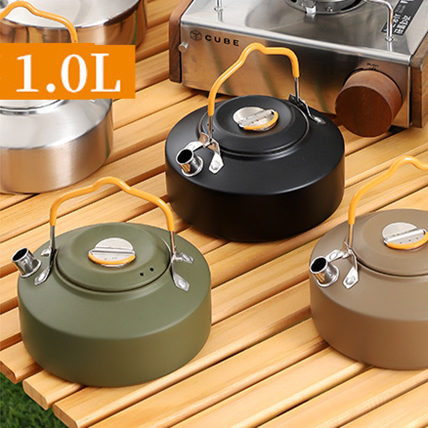 1L Camping Water Kettle1