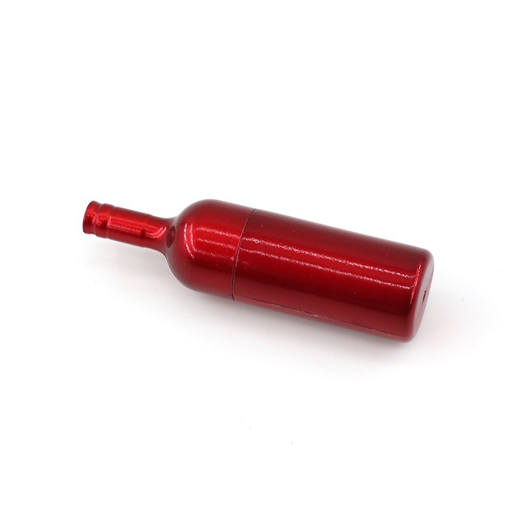 Red Wine Bottle Shape Usb Flash Drive1