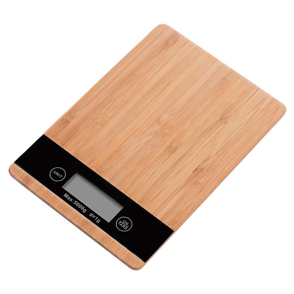 Eco-Friendly Bamboo Kitchen Food Scale1