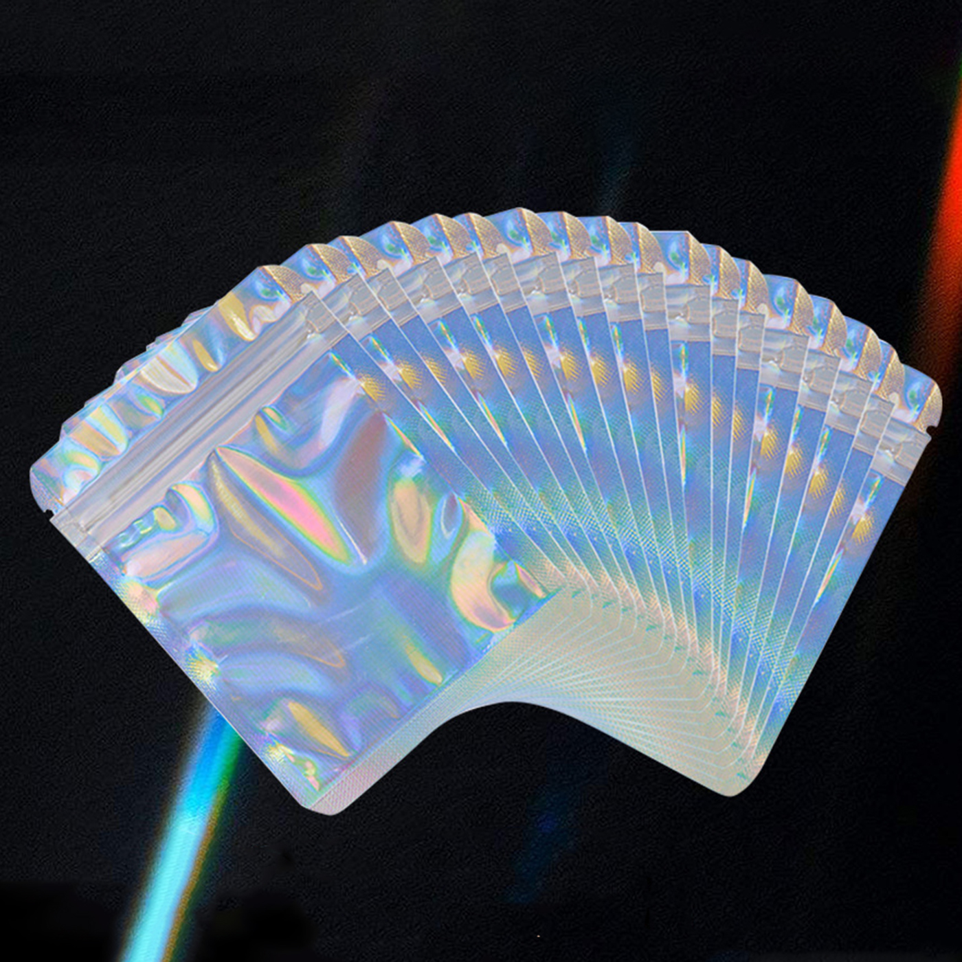 Holographic Laser Color Plastic Pouch 