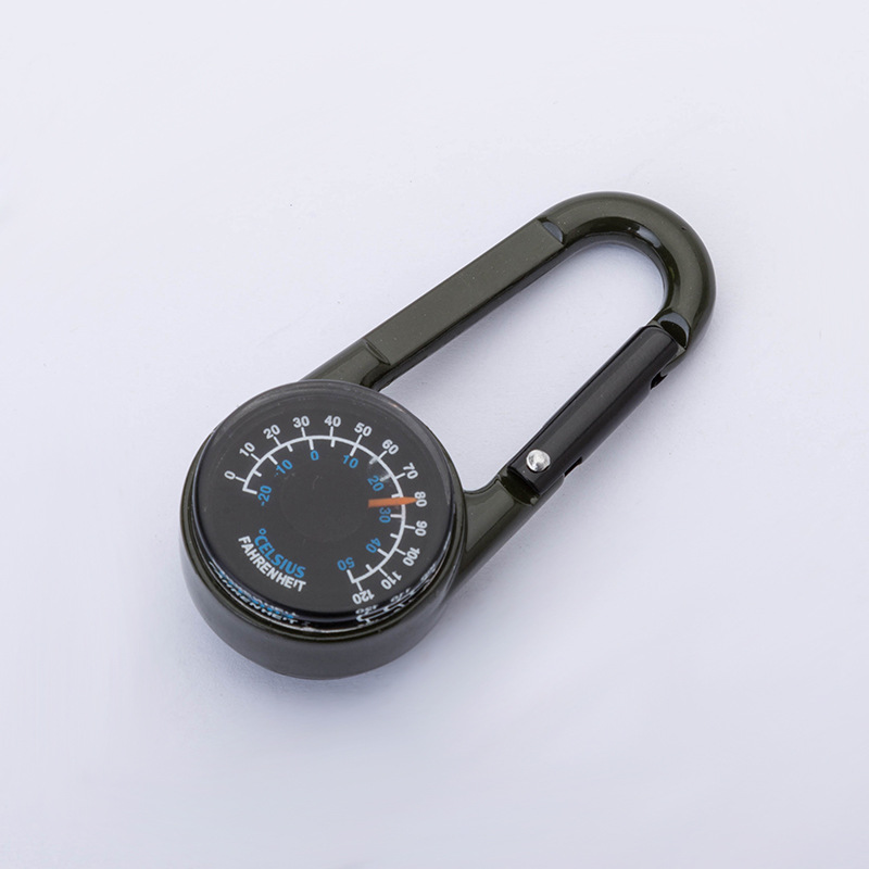 Outdoor Portable Compass Climbing Buckle1