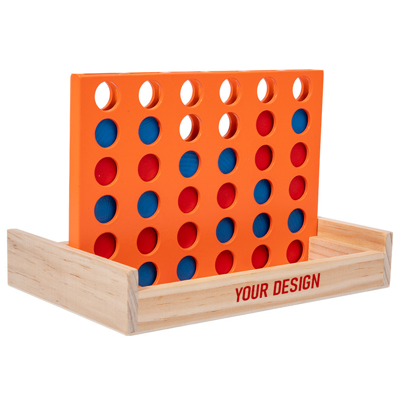 Giant Wood 4-in-a-row Game2