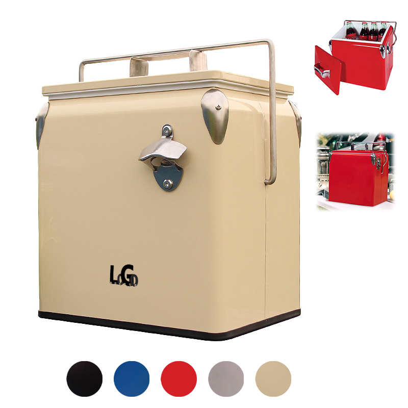 Retro Ice Chest Cooler