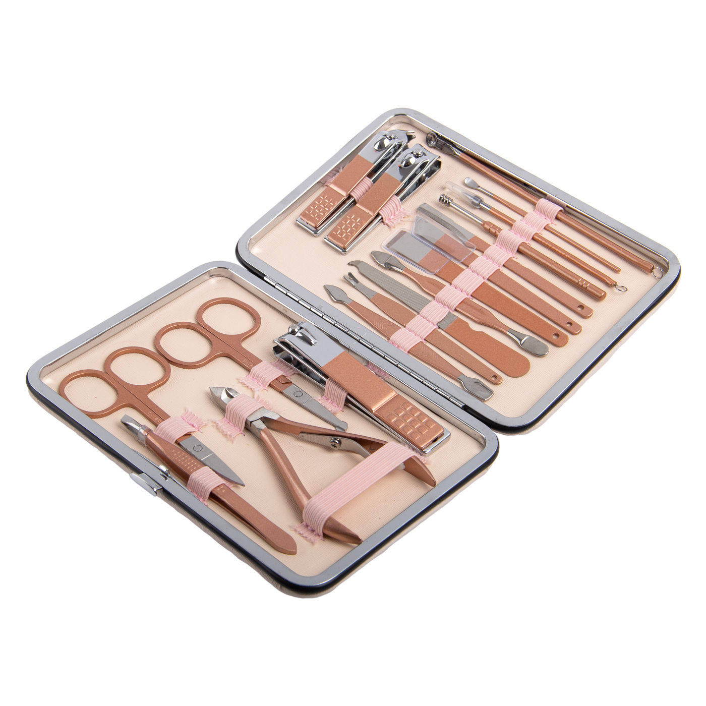 18 in 1 Rose Gold Nail Clipper Set2