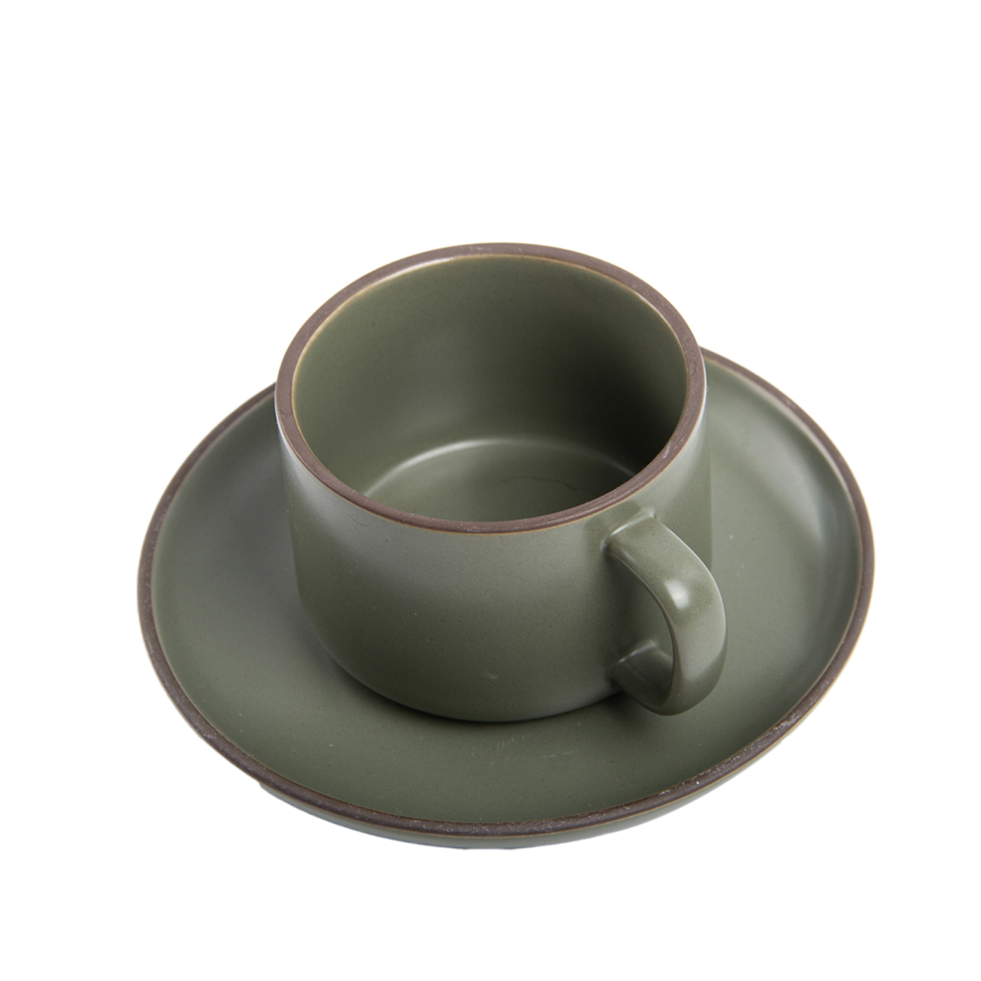 8 oz. Ceramic Coffee Cup With Saucer1
