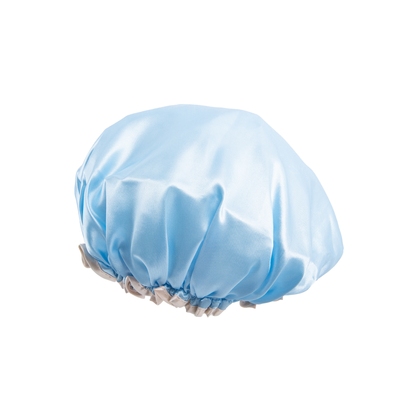 Double Layer Waterproof Shower Cap1