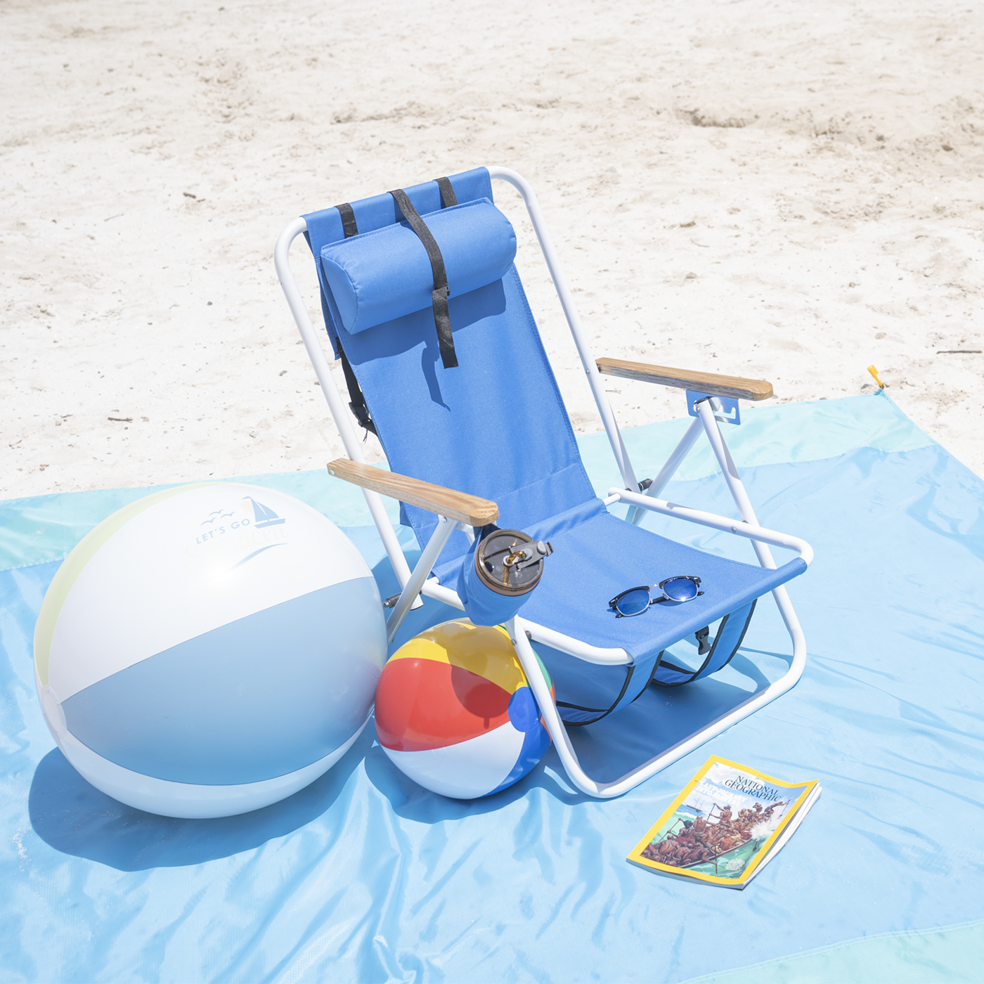 Portable Backpack Beach Chair3