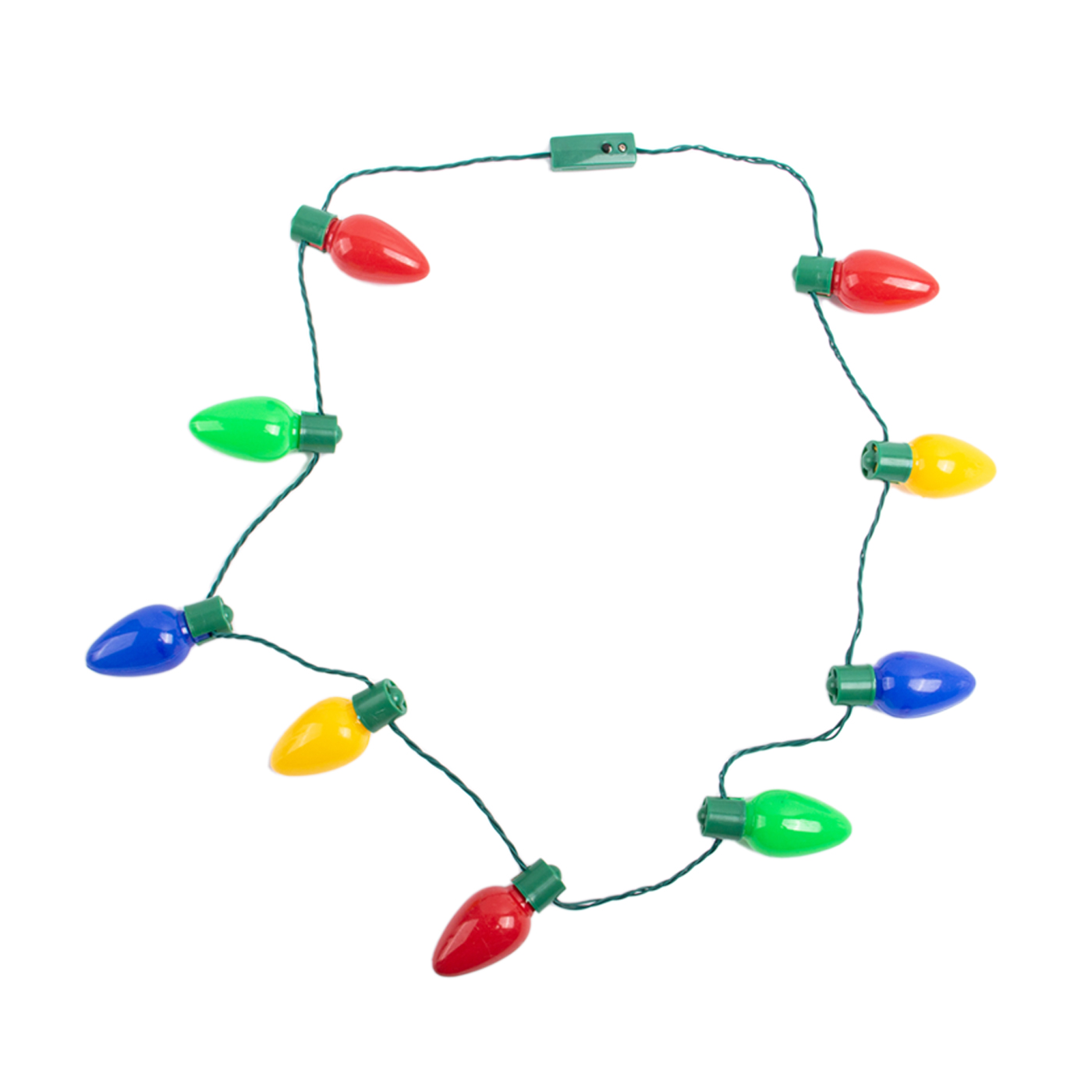 LED Light Up Bulb Necklace