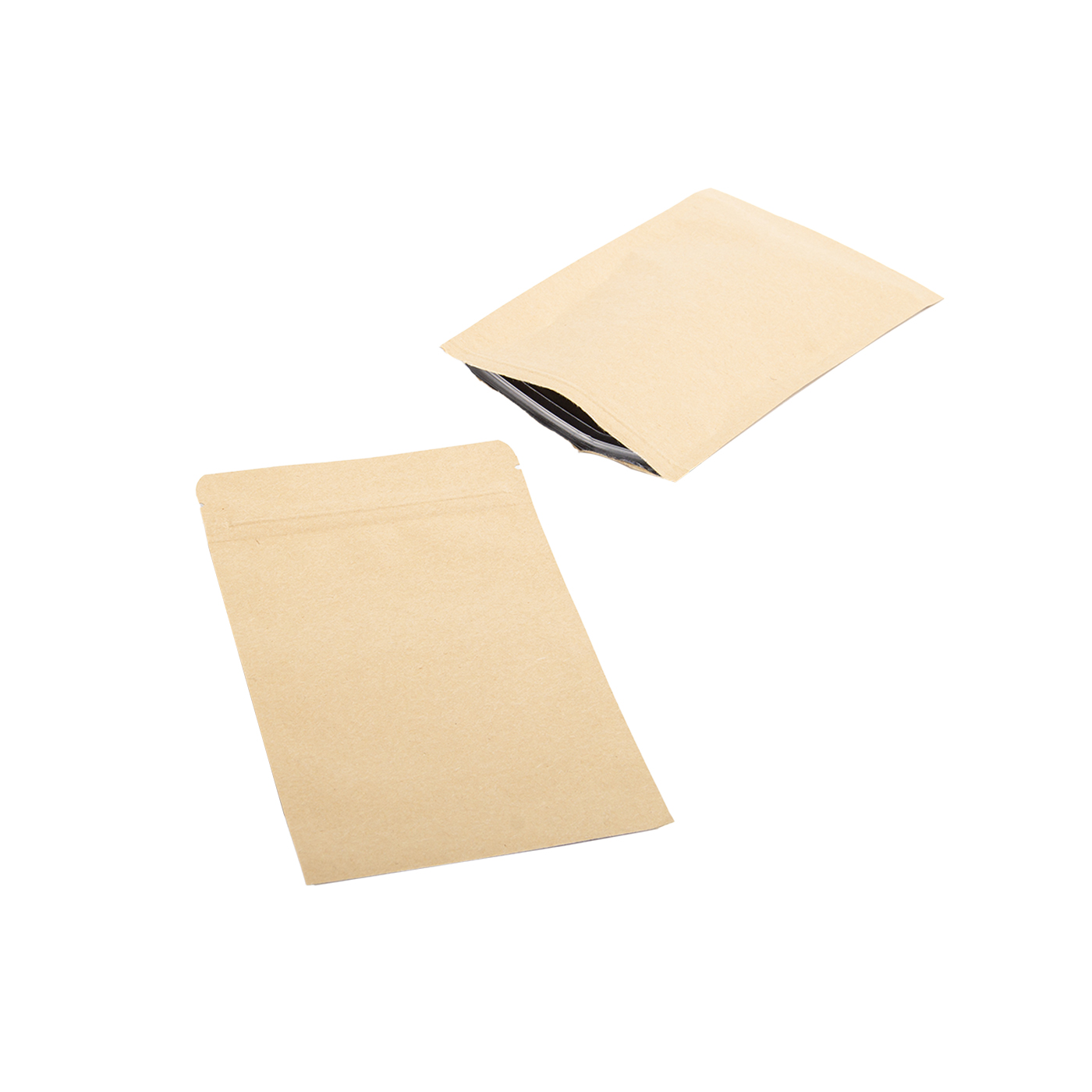 Custom Small Ziplock Kraft Paper Bag1