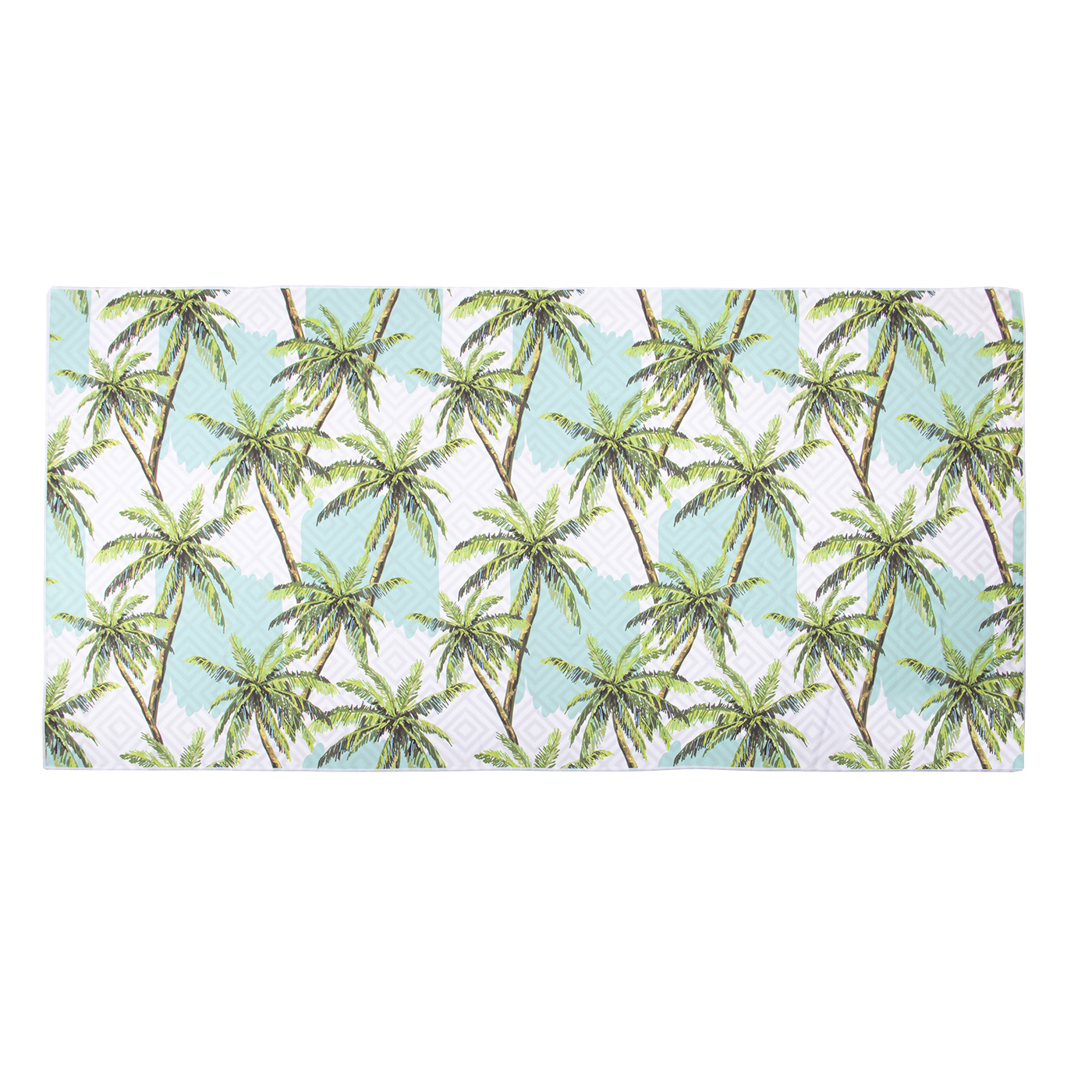 Double Side Print Beach Towel With Pouch1