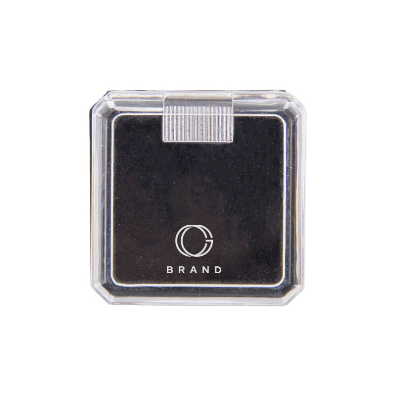 Pin-Geschenkbox, Kunststoff, transparent